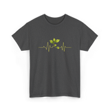 Plant Heartbeat Botany Gardener T-Shirt - Dark Heather