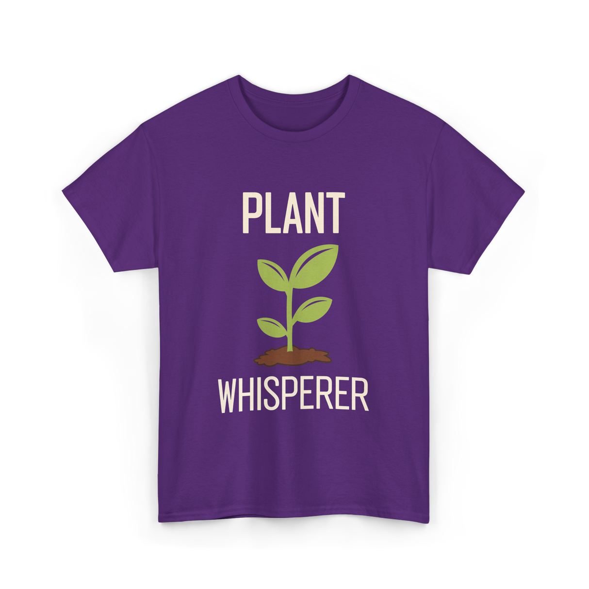 Plant Whisperer Gardener Plant T-Shirt - Purple