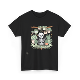 Plants Not People Skeleton Plants T-Shirt - Black