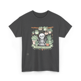 Plants Not People Skeleton Plants T-Shirt - Dark Heather