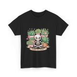 Plants Not People Skeleton T-Shirt - Black