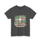 Plants Not People Skeleton T-Shirt - Dark Heather