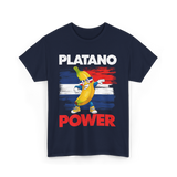 Platano Power Banana T-Shirt - Navy