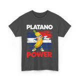 Platano Power Banana T-Shirt - Dark Heather