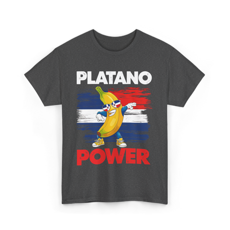 Platano Power Banana T-Shirt - Dark Heather