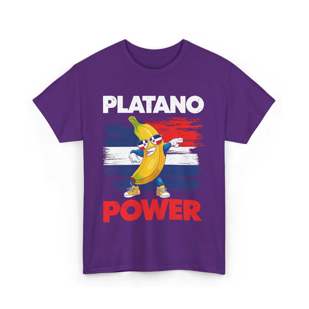 Platano Power Banana T-Shirt - Purple