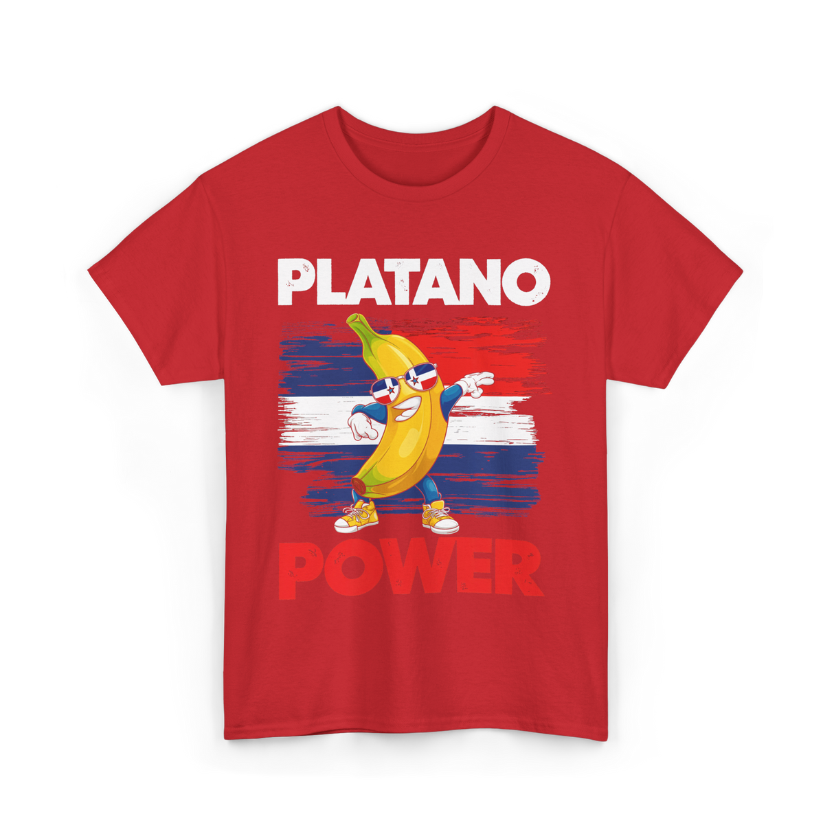 Platano Power Banana T-Shirt - Red