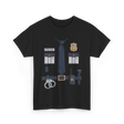 Police Costume Gear Law Enforcement T-Shirt - Black