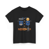 Police Costume Police Kids T-Shirt - Black