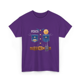 Police Costume Police Kids T-Shirt - Purple