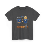 Police Costume Police Kids T-Shirt - Dark Heather