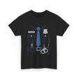 Police Costume Police Officer T-Shirt - Black