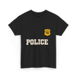 Police Jr Officer Costume T-Shirt - Black