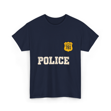 Police Jr Officer Costume T-Shirt - Navy