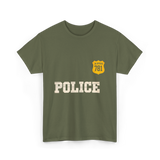 Police Jr Officer Costume T-Shirt - Military Green