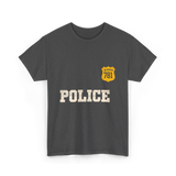 Police Jr Officer Costume T-Shirt - Dark Heather