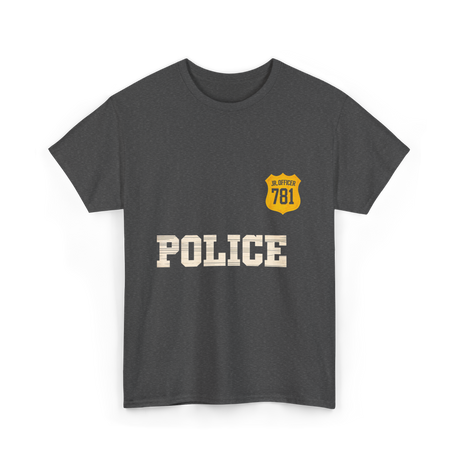 Police Jr Officer Costume T-Shirt - Dark Heather