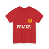 Police Jr Officer Costume T-Shirt - Red