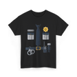 Police Officer Costume Police Gear T-Shirt - Black