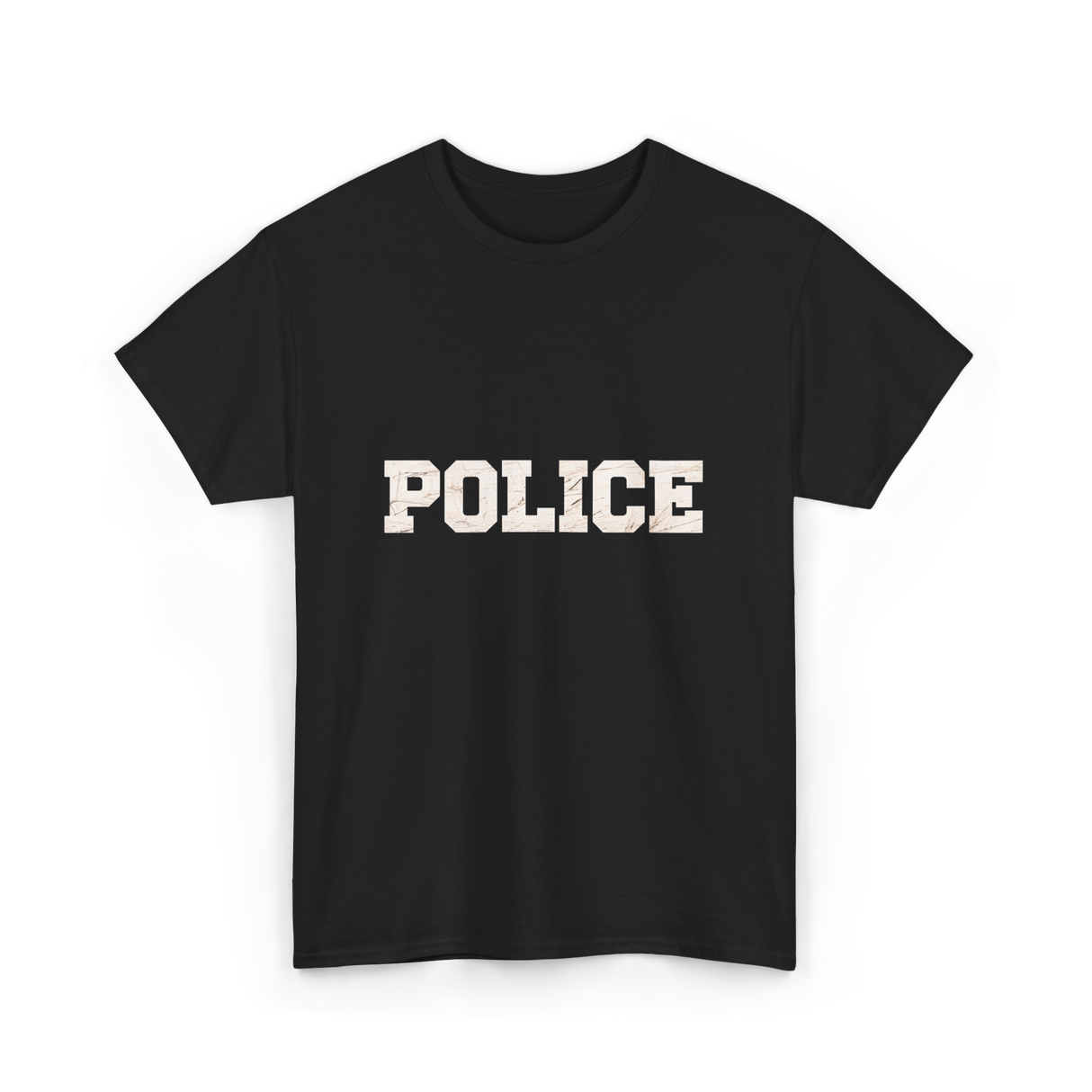 Police Police Officer Apparel T-Shirt - Black