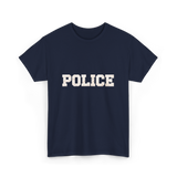 Police Police Officer Apparel T-Shirt - Navy