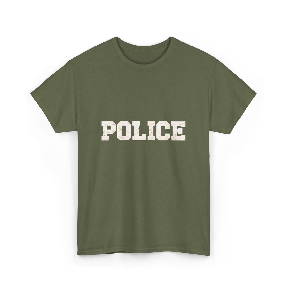 Police Police Officer Apparel T-Shirt - Military Green