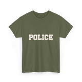 Police Police Officer Apparel T-Shirt - Military Green