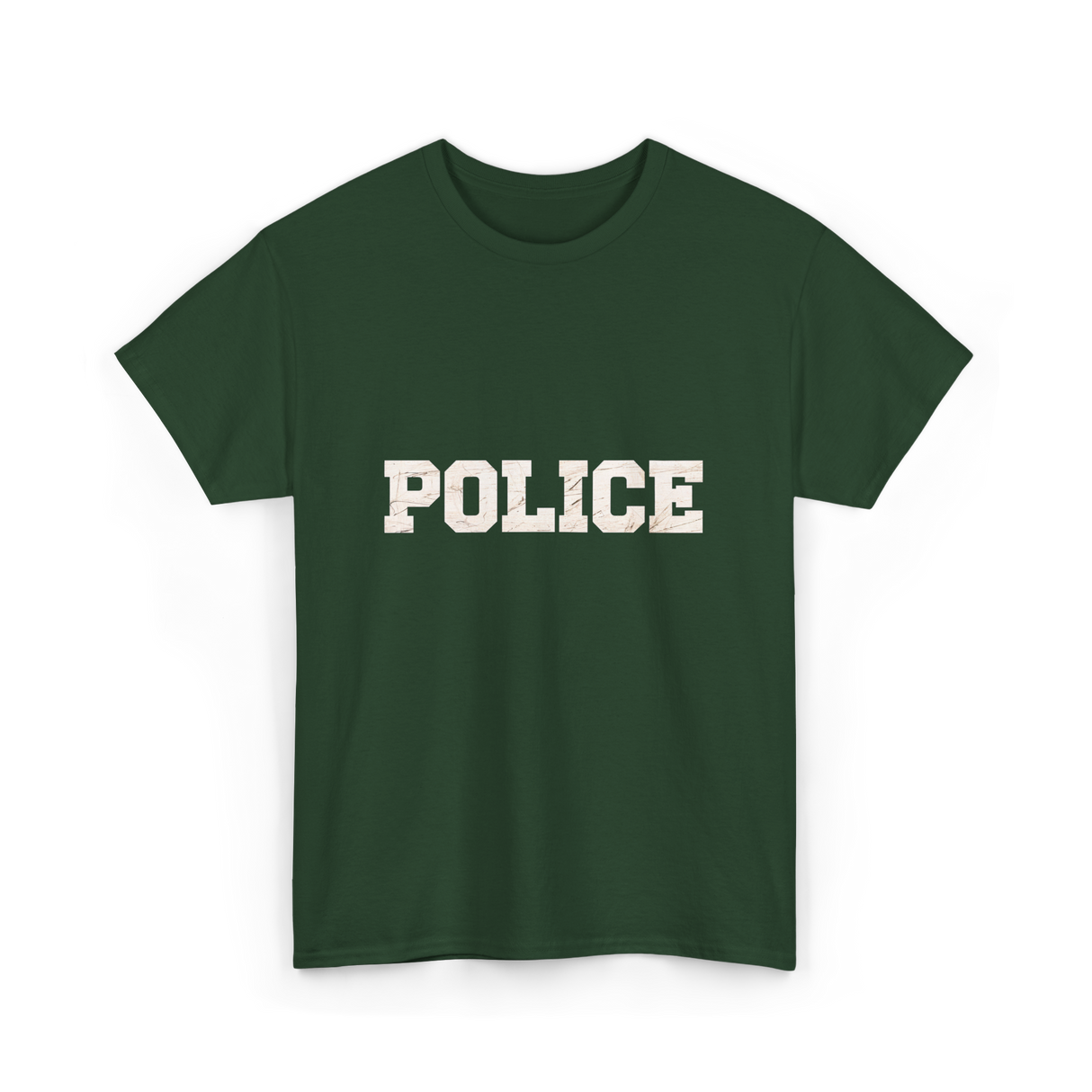 Police Police Officer Apparel T-Shirt - Forest Green