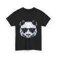 Polygonal Panda Cool Panda T-Shirt - Black