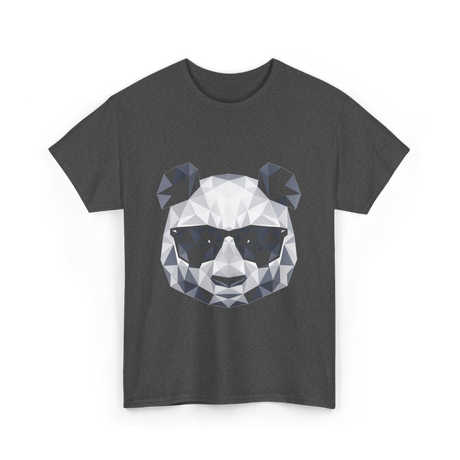 Polygonal Panda Cool Panda T-Shirt - Dark Heather