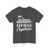 Pontoon Captain Boating T-Shirt - Dark Heather