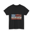 Pontoon Captain Boating Watercraft T-Shirt - Black