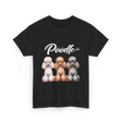 Poodle Dog Breeds Poodle T-Shirt - Black