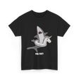 Pool Party Shark Unicorn T-Shirt - Black