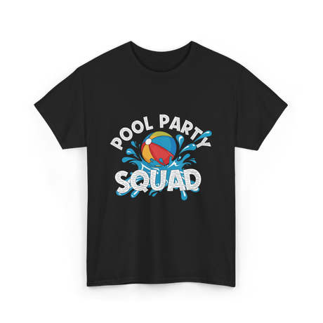 Pool Party Squad Pool Party T-Shirt - Black