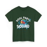 Pool Party Squad Pool Party T-Shirt - Forest Green