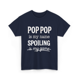 Pop Pop Is My Name Grandpa T-Shirt - Navy