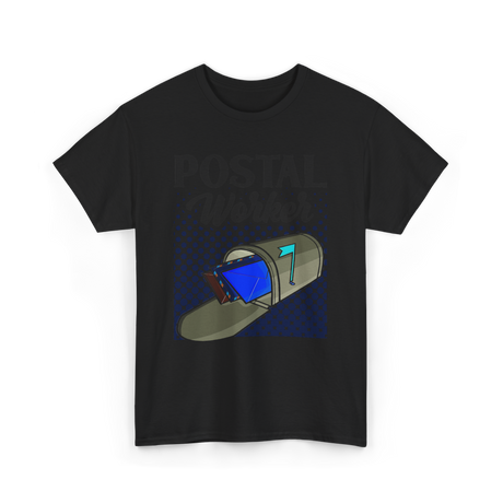 Postal Worker Mail Carrier T-Shirt - Black