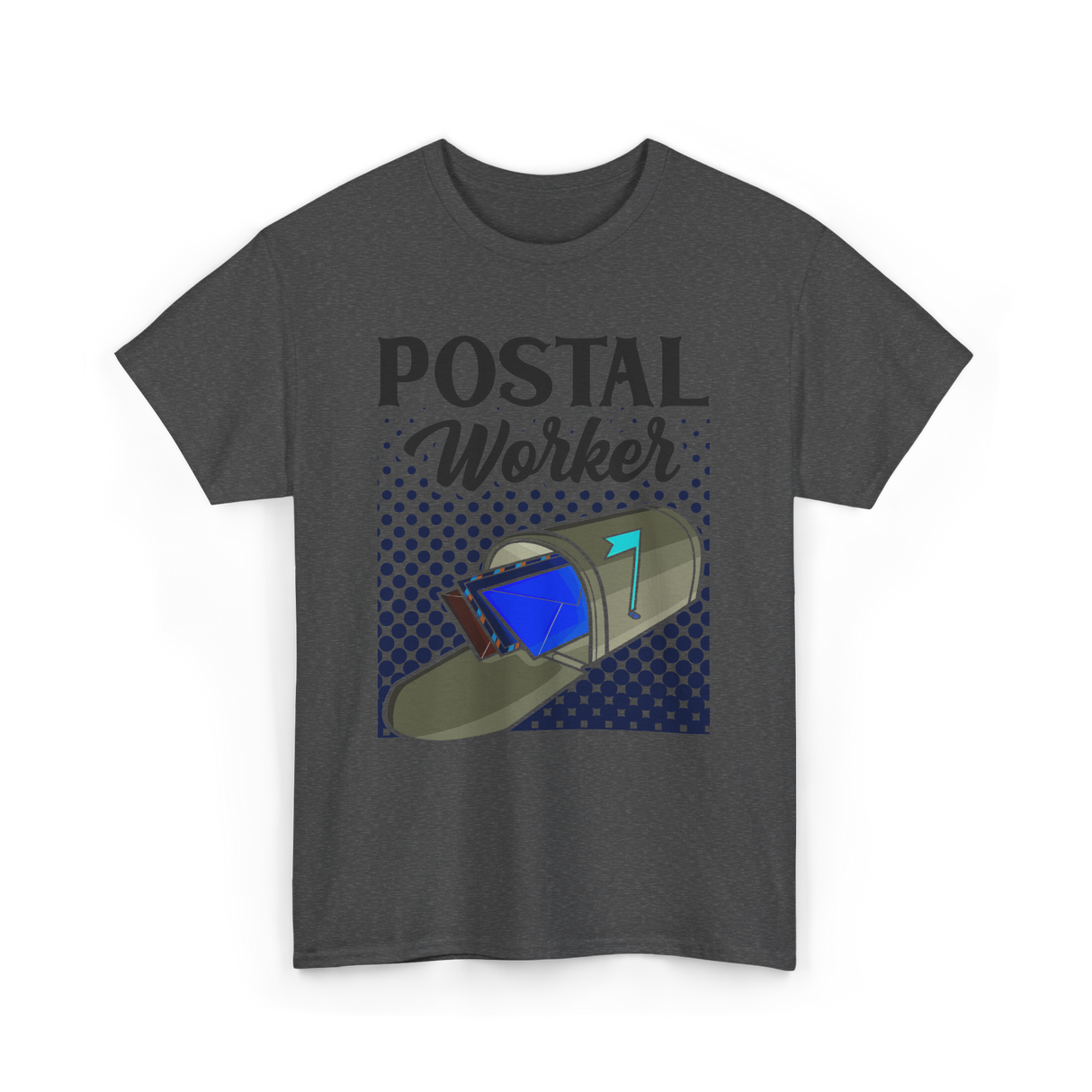 Postal Worker Mail Carrier T-Shirt - Dark Heather