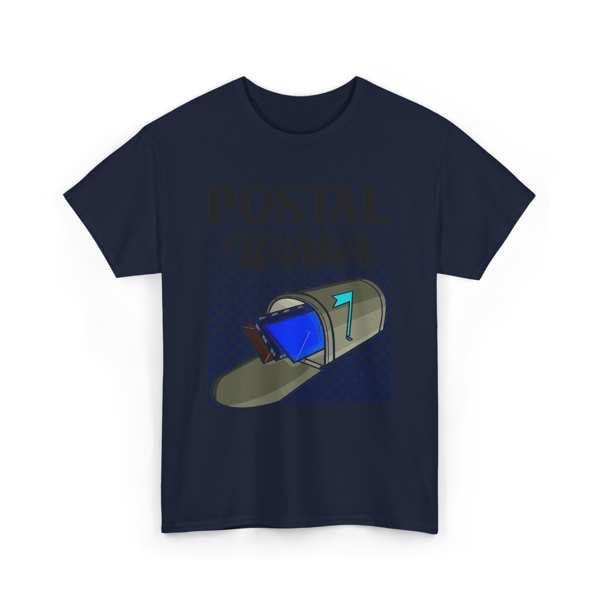 Postal Worker Mail Carrier T-Shirt - Navy