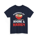 Powered by Anime Ramen T-Shirt - Navy