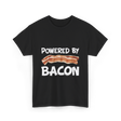 Powered By Bacon Bacon Lovers T-Shirt - Black