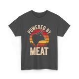 Powered By Meat Carnivore T-Shirt - Dark Heather