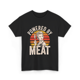 Powered By Meat Carnivore Woman T-Shirt - Black