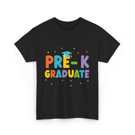 Pre-K Graduate Kids Graduate T-Shirt - Black