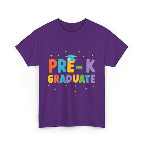 Pre-K Graduate Kids Graduate T-Shirt - Purple