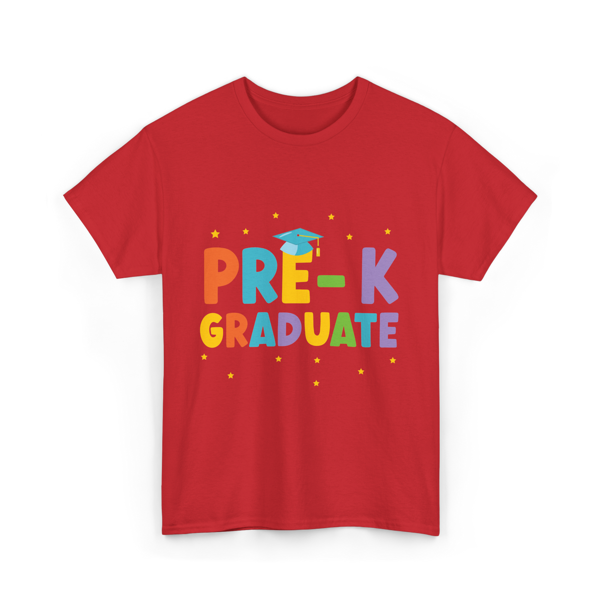 Pre-K Graduate Kids Graduate T-Shirt - Red