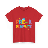 Pre-K Graduate Kids Graduate T-Shirt - Red