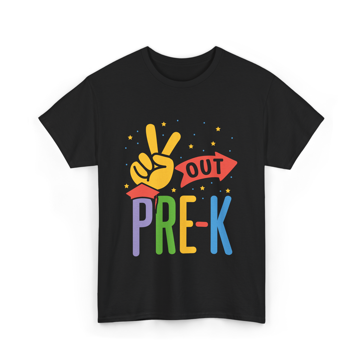 Pre-K Kids T-Shirt - Black