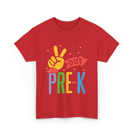 Pre-K Kids T-Shirt - Red